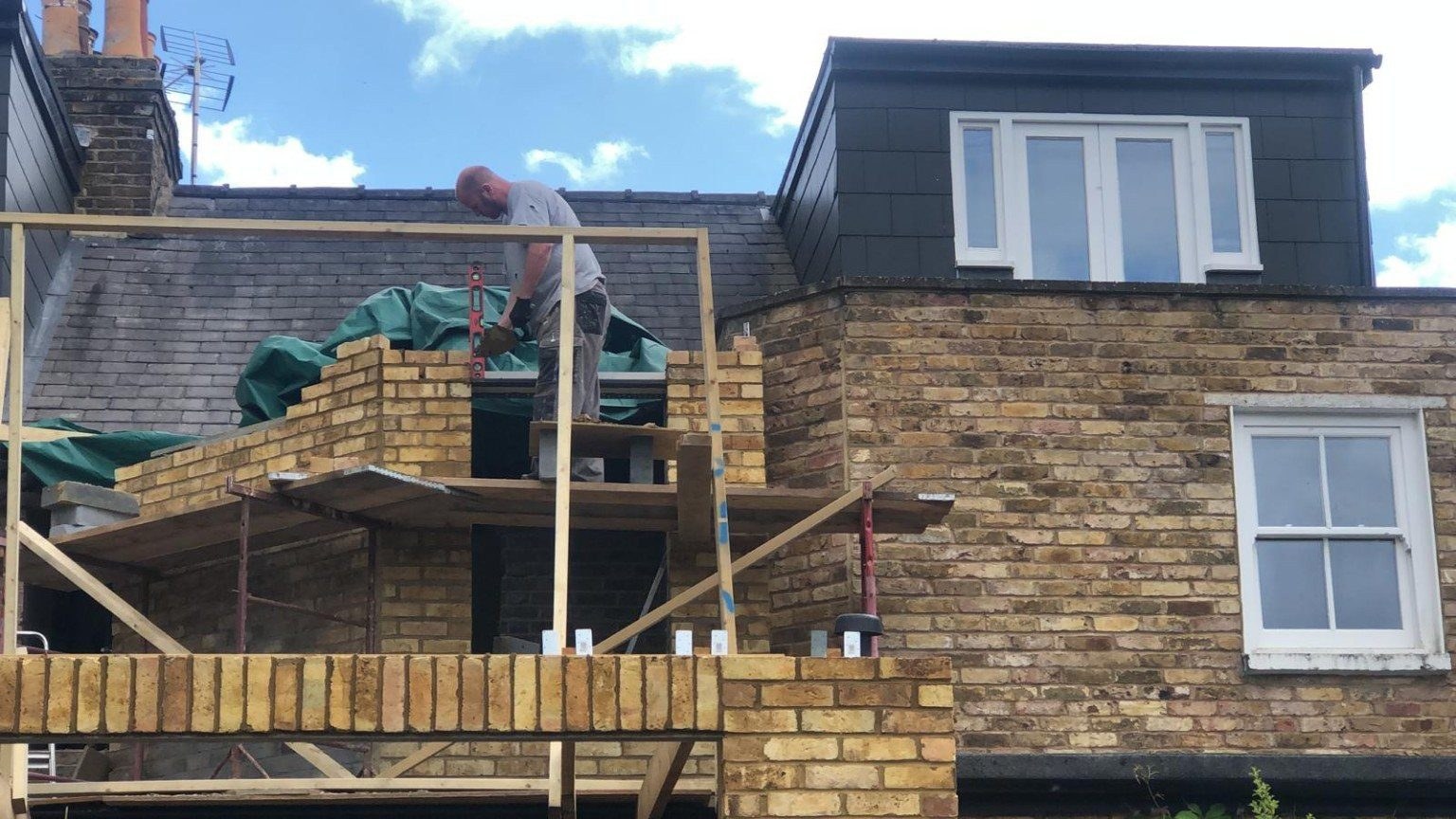 Residential extension brickwork package