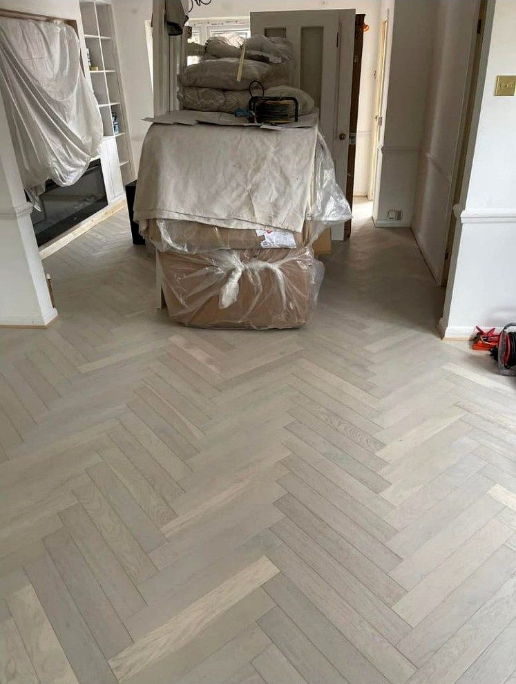 Finished flooring